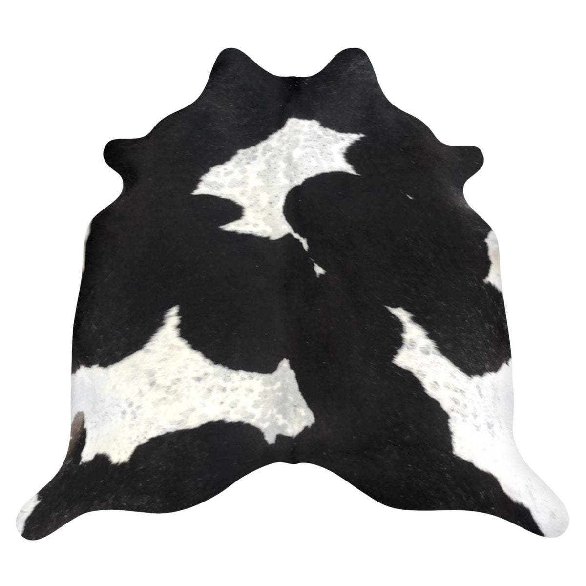 Natural Brazilian Cowhide Rug -  Espresso, Taupe & Ivory