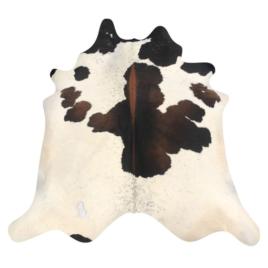 Natural Brazilian Cowhide Rug -  Beige, Mocha & Espresso