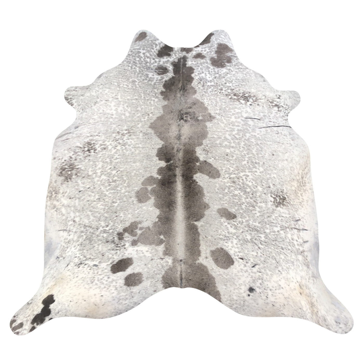 Natural Brazilian Cowhide Rug -  Taupe, Ivory & Espresso
