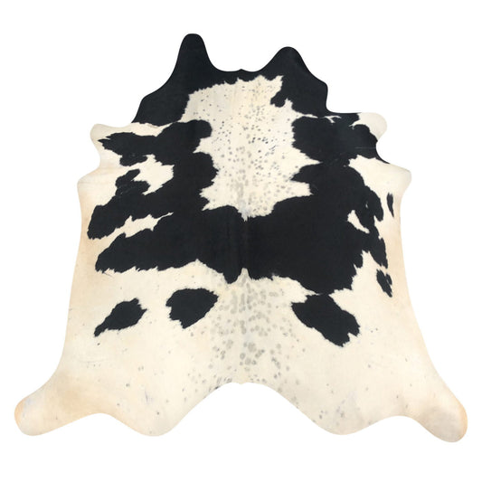 Natural Brazilian Cowhide Rug -  Espresso, Ivory & Taupe