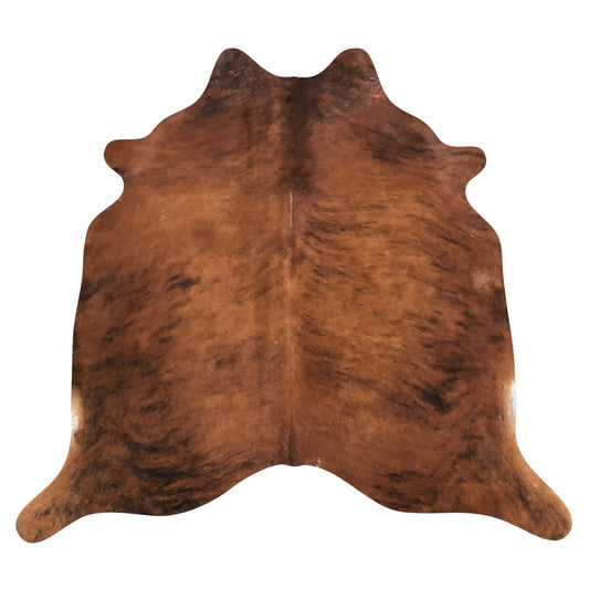 Natural Brazilian Cowhide Rug -  Mocha, Espresso & Ivory