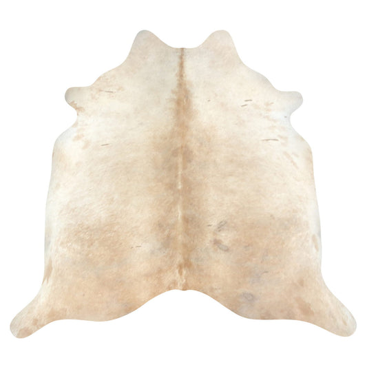 Natural Brazilian Cowhide Rug -  Caramel & Ivory