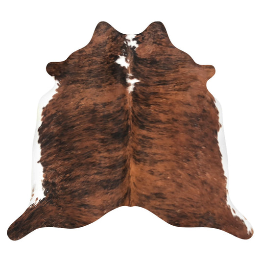 Natural Brazilian Cowhide Rug -  Mocha, Espresso & Ivory