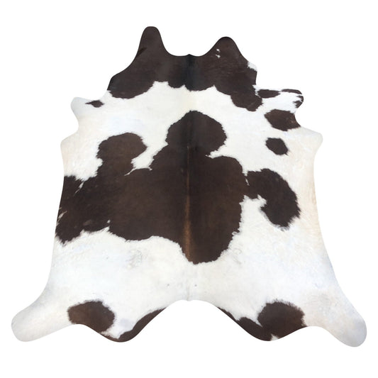Natural Brazilian Cowhide Rug -  Espresso, Ivory & Mocha