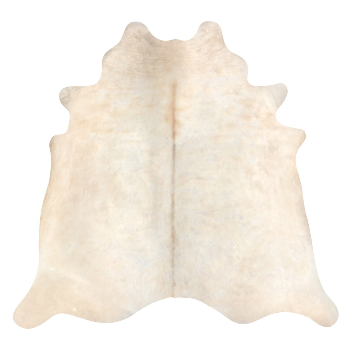 Natural Brazilian Cowhide Rug -  Beige & Ivory