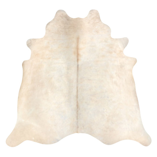 Natural Brazilian Cowhide Rug -  Beige & Ivory