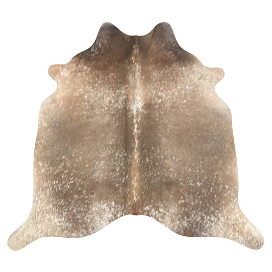 Natural Brazilian Cowhide Rug -  Caramel & Ivory