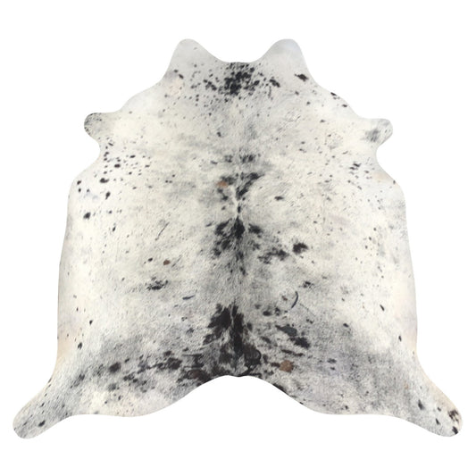Natural Brazilian Cowhide Rug -  Taupe, Espresso & Ivory