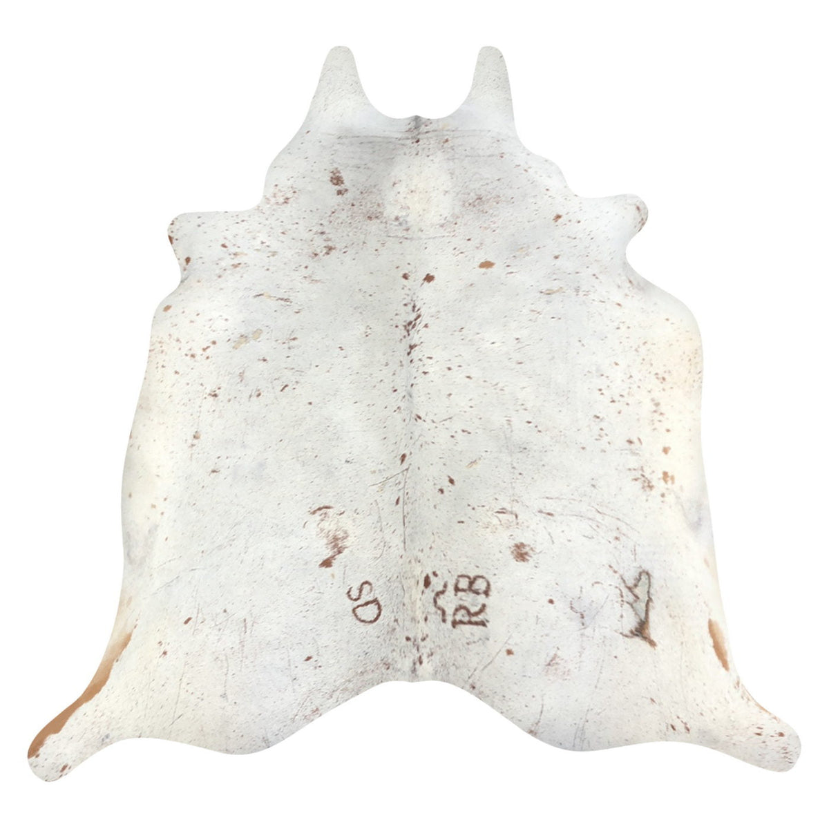 Natural Brazilian Cowhide Rug -  Ivory, Mocha & Caramel