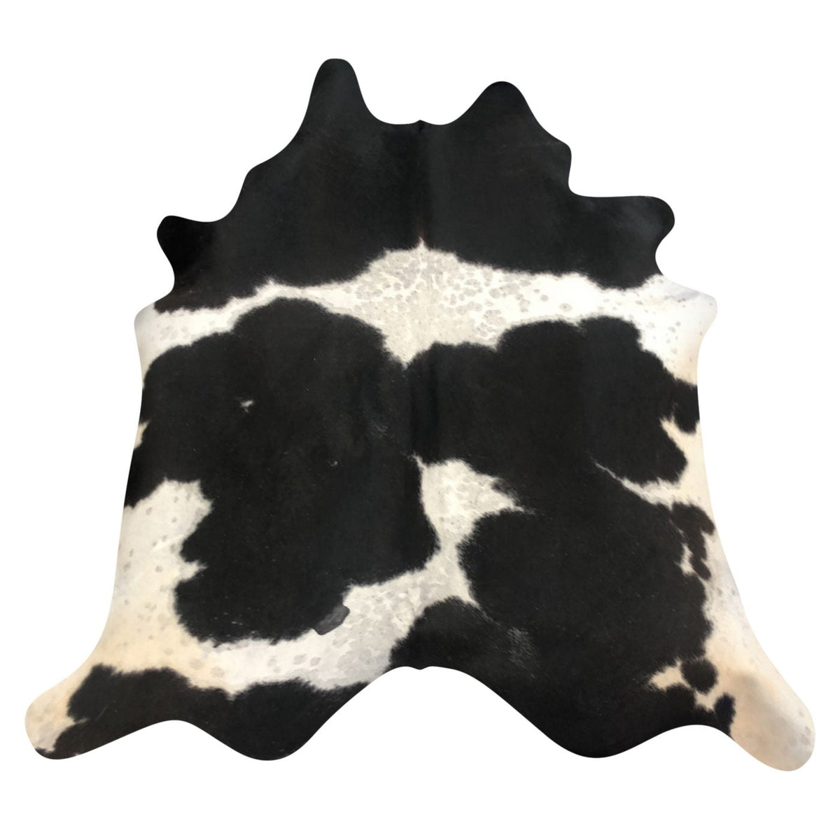 Natural Brazilian Cowhide Rug -  Espresso, Taupe & Ivory
