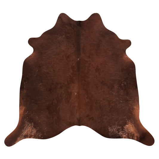 Natural Brazilian Cowhide Rug -  Chocolate