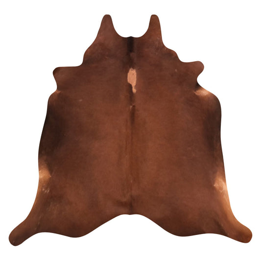 Natural Brazilian Cowhide Rug -  Chocolate & Mocha