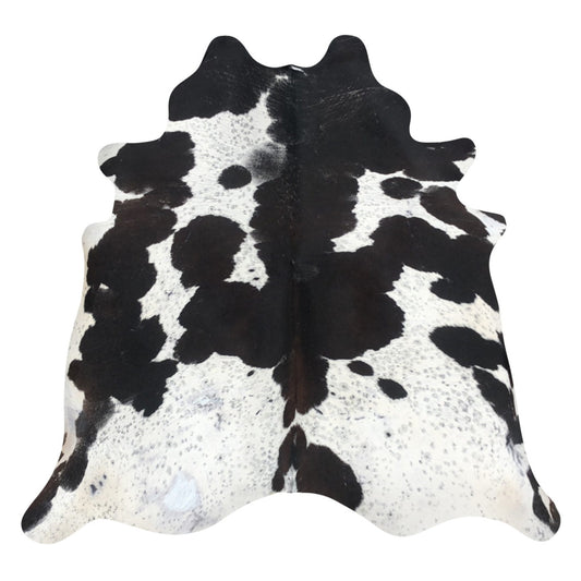 Natural Brazilian Cowhide Rug -  Espresso, Taupe & Ivory