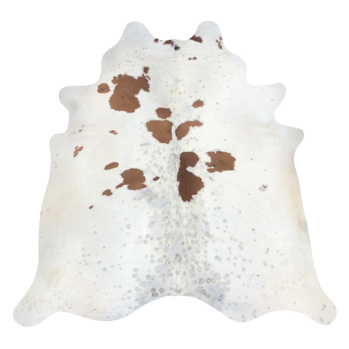 Natural Brazilian Cowhide Rug -  Ivory, Mocha & Taupe