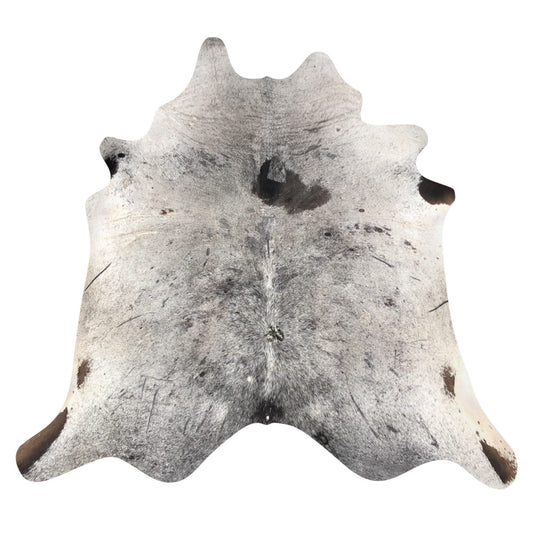 Natural Brazilian Cowhide Rug -  Taupe, Espresso & Ivory