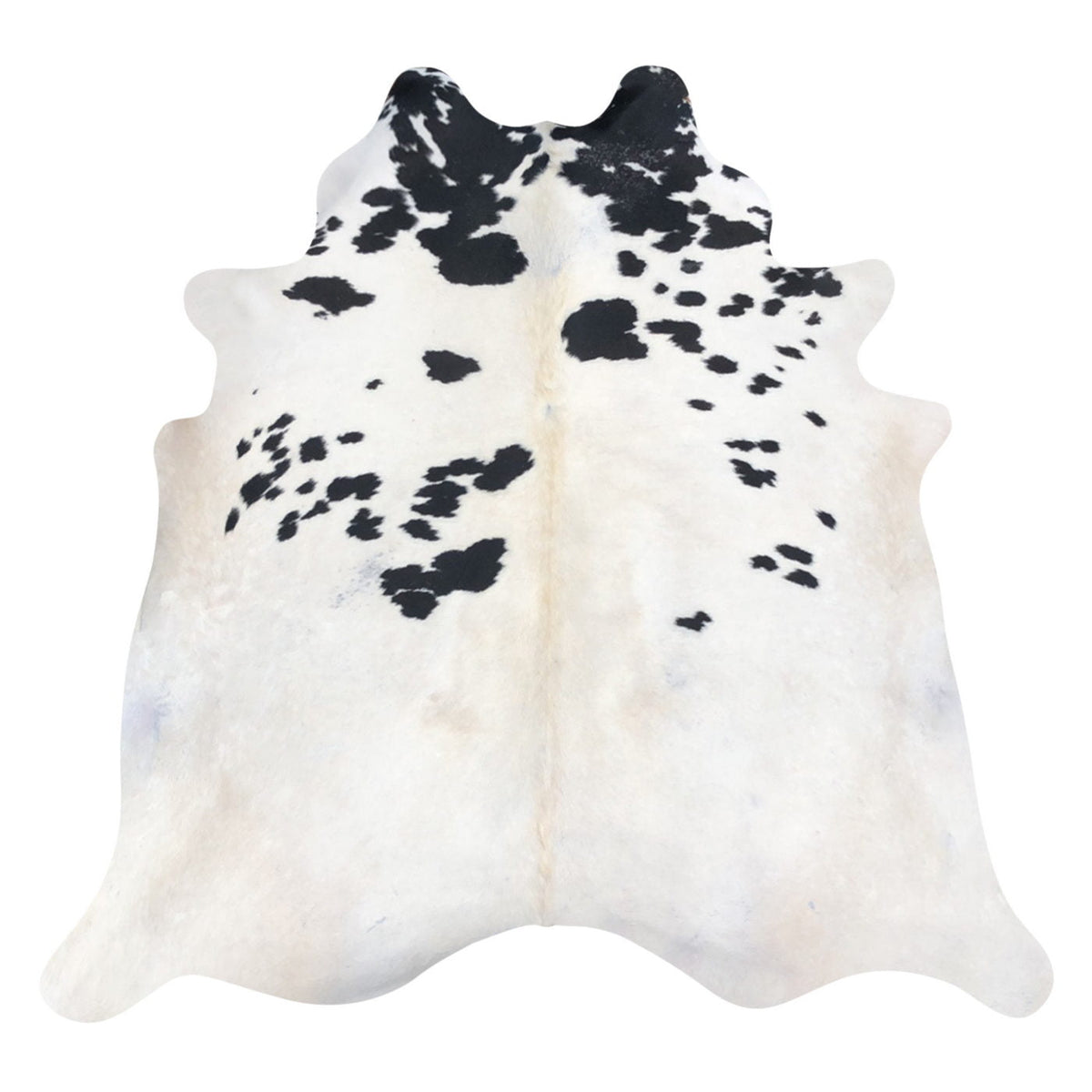 Natural Brazilian Cowhide Rug -  Ivory, Espresso & Beige