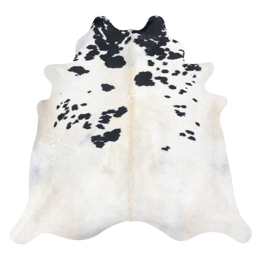Natural Brazilian Cowhide Rug -  Ivory, Espresso & Beige