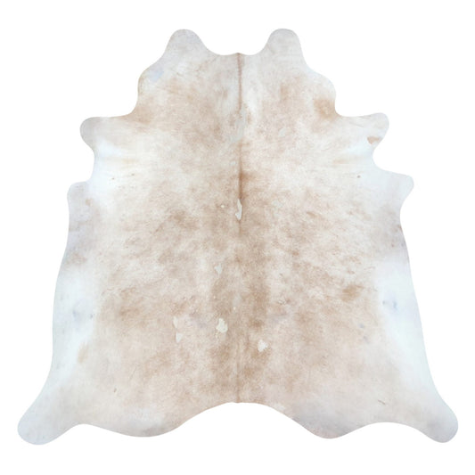Natural Brazilian Cowhide Rug -  Beige & Ivory