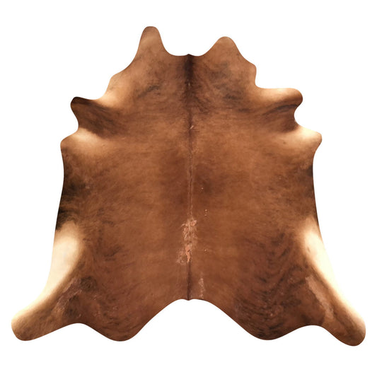 Natural Brazilian Cowhide Rug -  Mocha, Espresso & Ivory