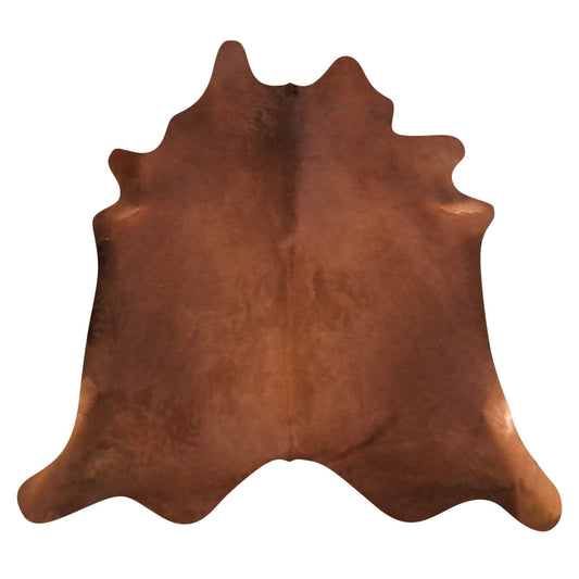 Natural Brazilian Cowhide Rug -  Mocha & Ivory