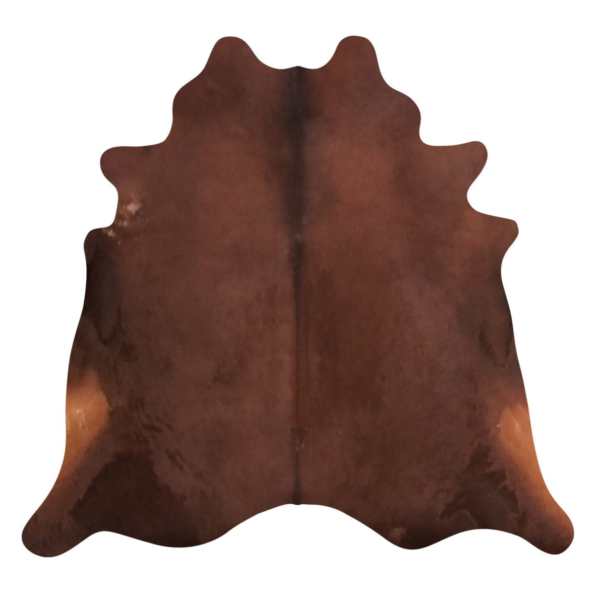 Natural Brazilian Cowhide Rug -  Chocolate & Mocha
