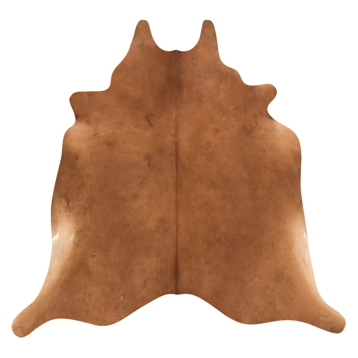 Natural Brazilian Cowhide Rug -  Mocha & Ivory