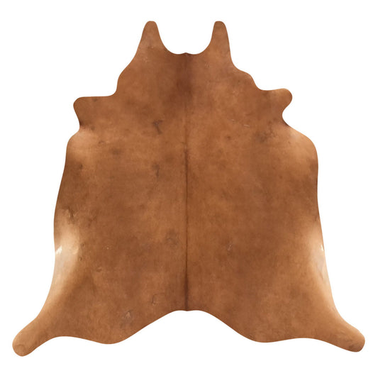 Natural Brazilian Cowhide Rug -  Mocha & Ivory
