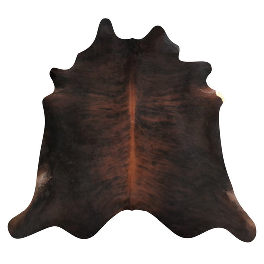 Natural Brazilian Cowhide Rug -  Espresso, Mocha & Ivory