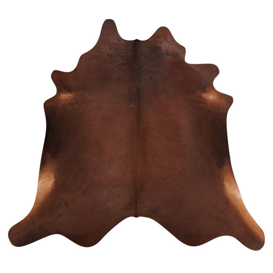 Natural Brazilian Cowhide Rug -  Chocolate & Mocha
