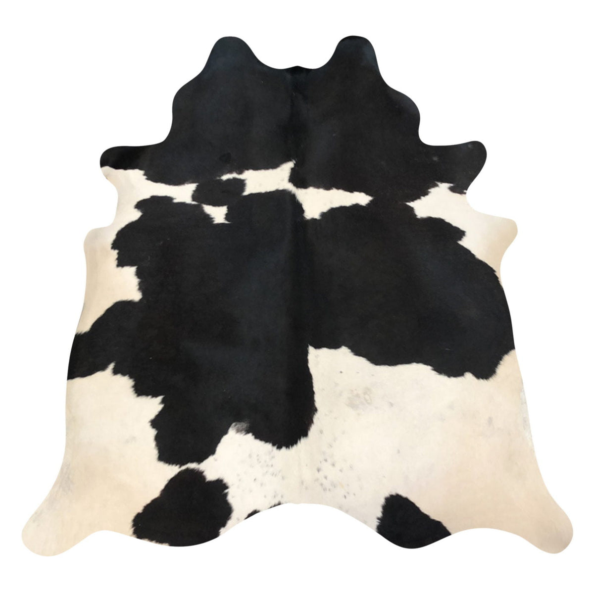 Natural Brazilian Cowhide Rug -  Espresso, Ivory & Taupe