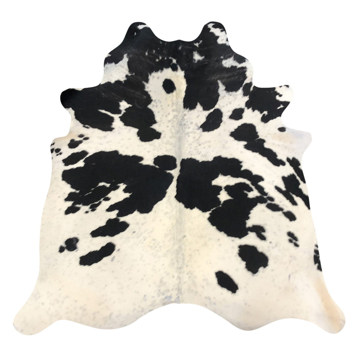 Natural Brazilian Cowhide Rug -  Espresso, Beige & Taupe