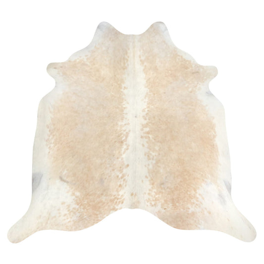 Natural Brazilian Cowhide Rug -  Beige & Ivory