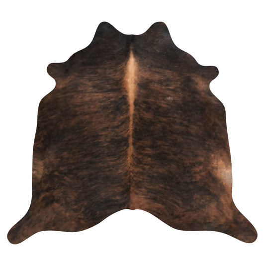 Natural Brazilian Cowhide Rug -  Espresso, Mocha & Caramel
