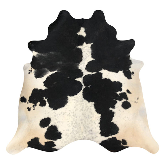 Natural Brazilian Cowhide Rug -  Espresso, Taupe & Beige