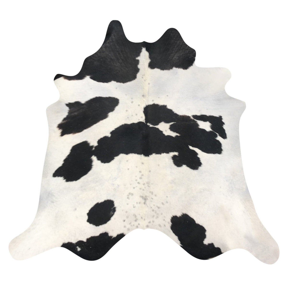 Natural Brazilian Cowhide Rug -  Espresso, Ivory & Taupe