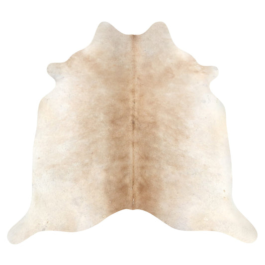 Natural Brazilian Cowhide Rug -  Caramel & Ivory