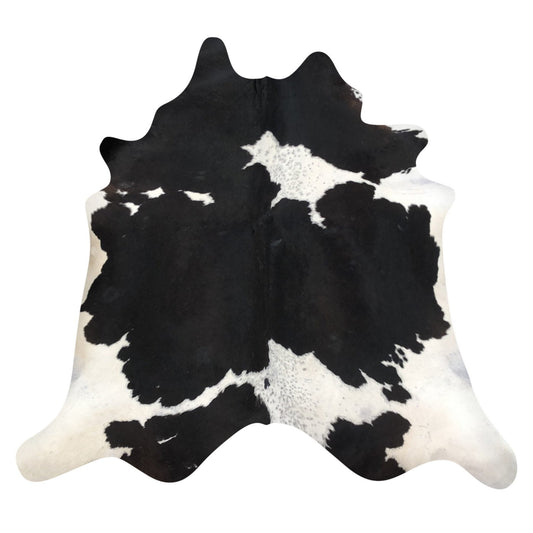 Natural Brazilian Cowhide Rug -  Espresso, Ivory & Taupe