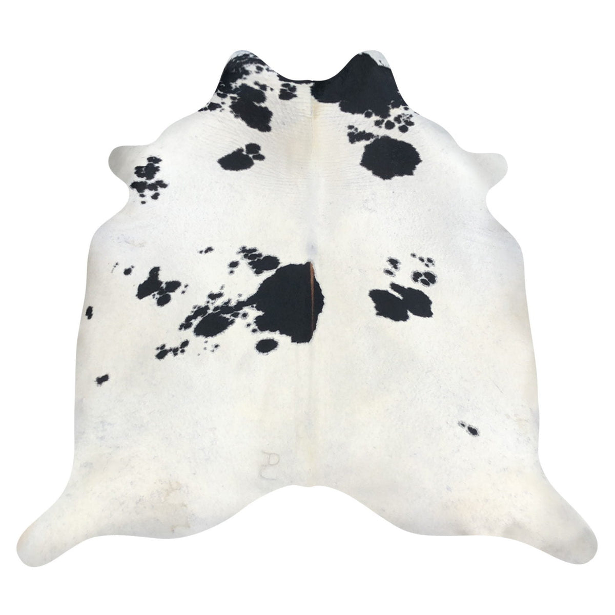 Natural Brazilian Cowhide Rug -  Ivory, Espresso & Caramel