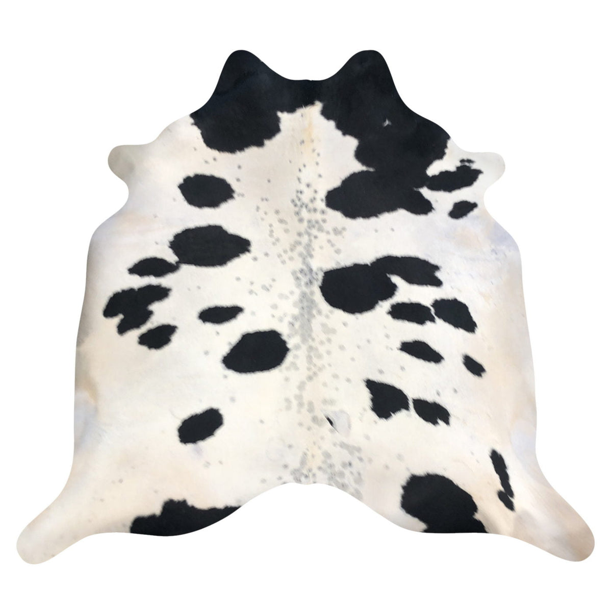 Natural Brazilian Cowhide Rug -  Espresso, Beige & Taupe