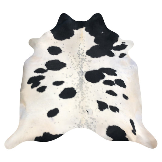 Natural Brazilian Cowhide Rug -  Espresso, Beige & Taupe