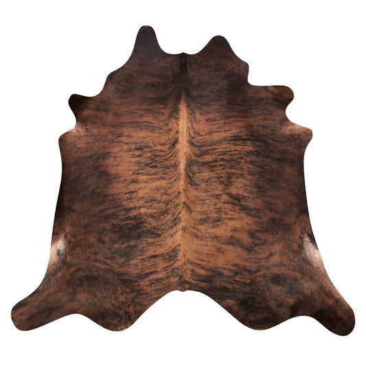 Natural Brazilian Cowhide Rug -  Mocha, Espresso & Caramel