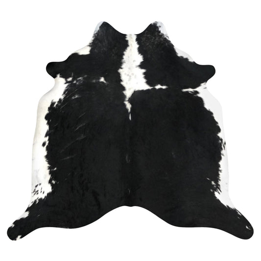 Natural Brazilian Cowhide Rug -  Espresso, Ivory & Taupe