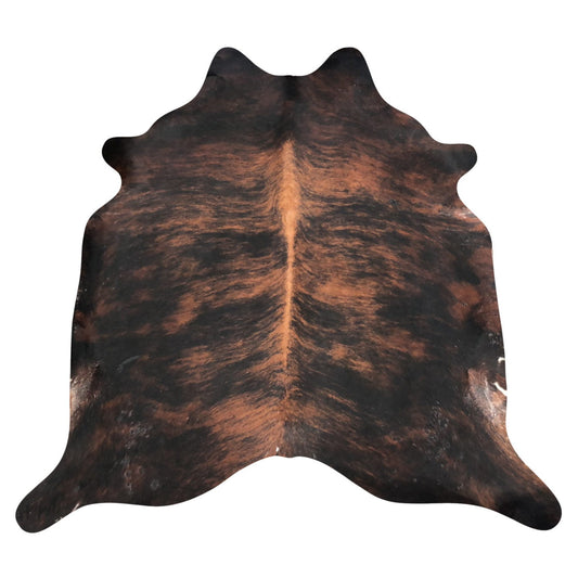 Natural Brazilian Cowhide Rug -  Espresso, Mocha & Ivory