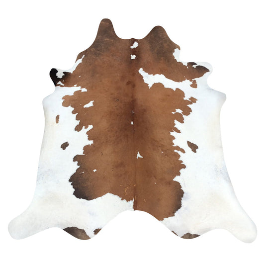Natural Brazilian Cowhide Rug -  Mocha, Ivory & Espresso