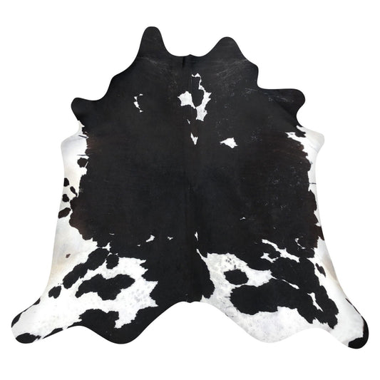 Natural Brazilian Cowhide Rug -  Espresso, Ivory & Taupe