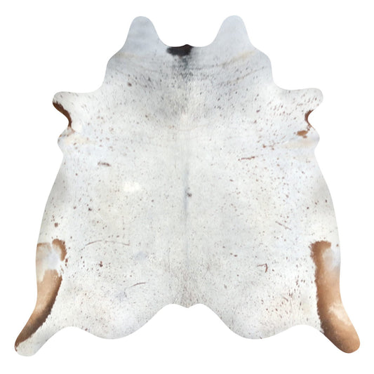 Natural Brazilian Cowhide Rug -  Ivory, Mocha & Espresso
