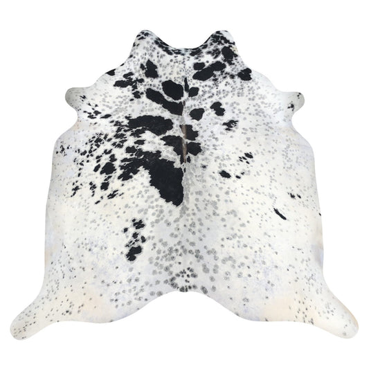 Natural Brazilian Cowhide Rug -  Taupe, Espresso & Ivory