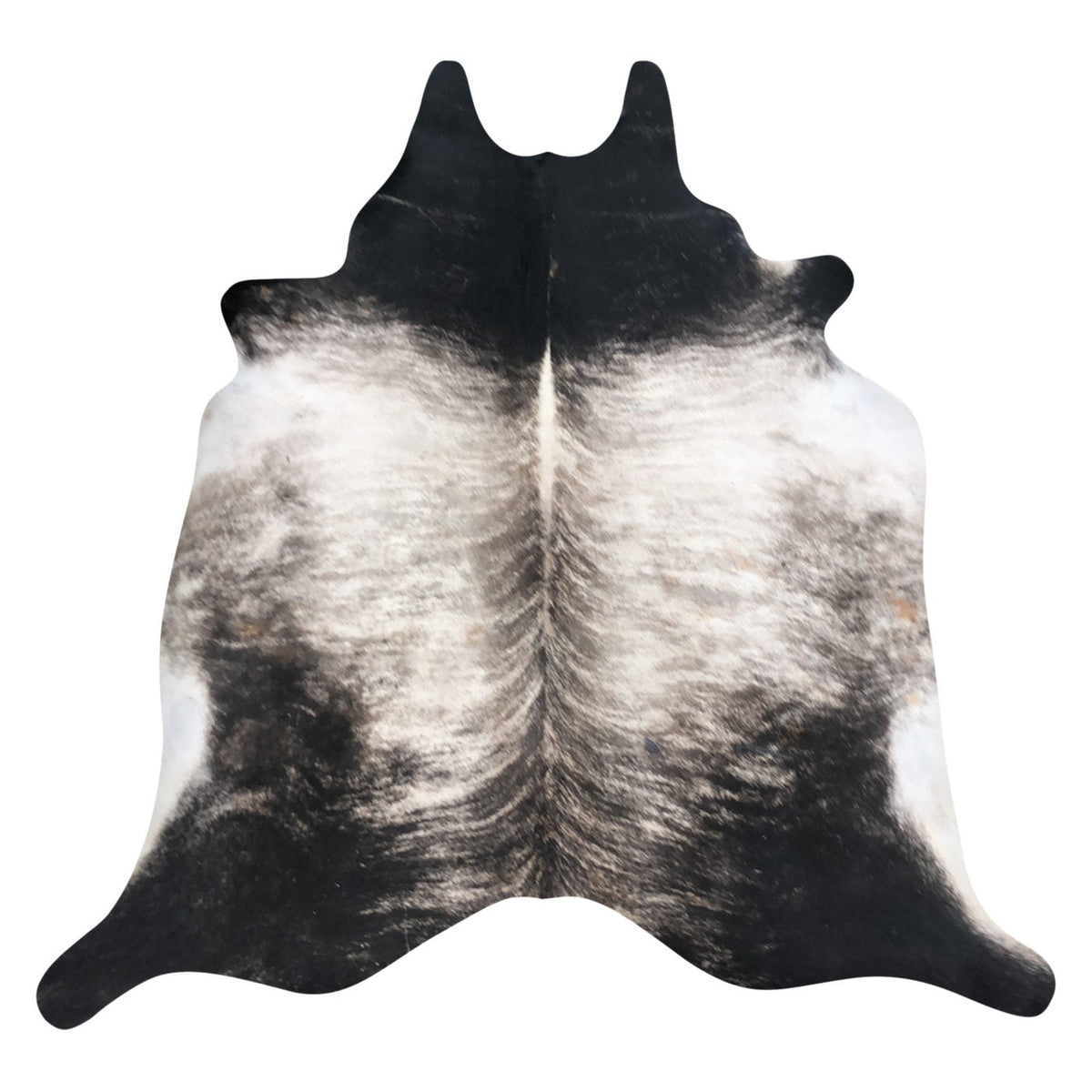 Natural Brazilian Cowhide Rug -  Espresso, Taupe & Beige