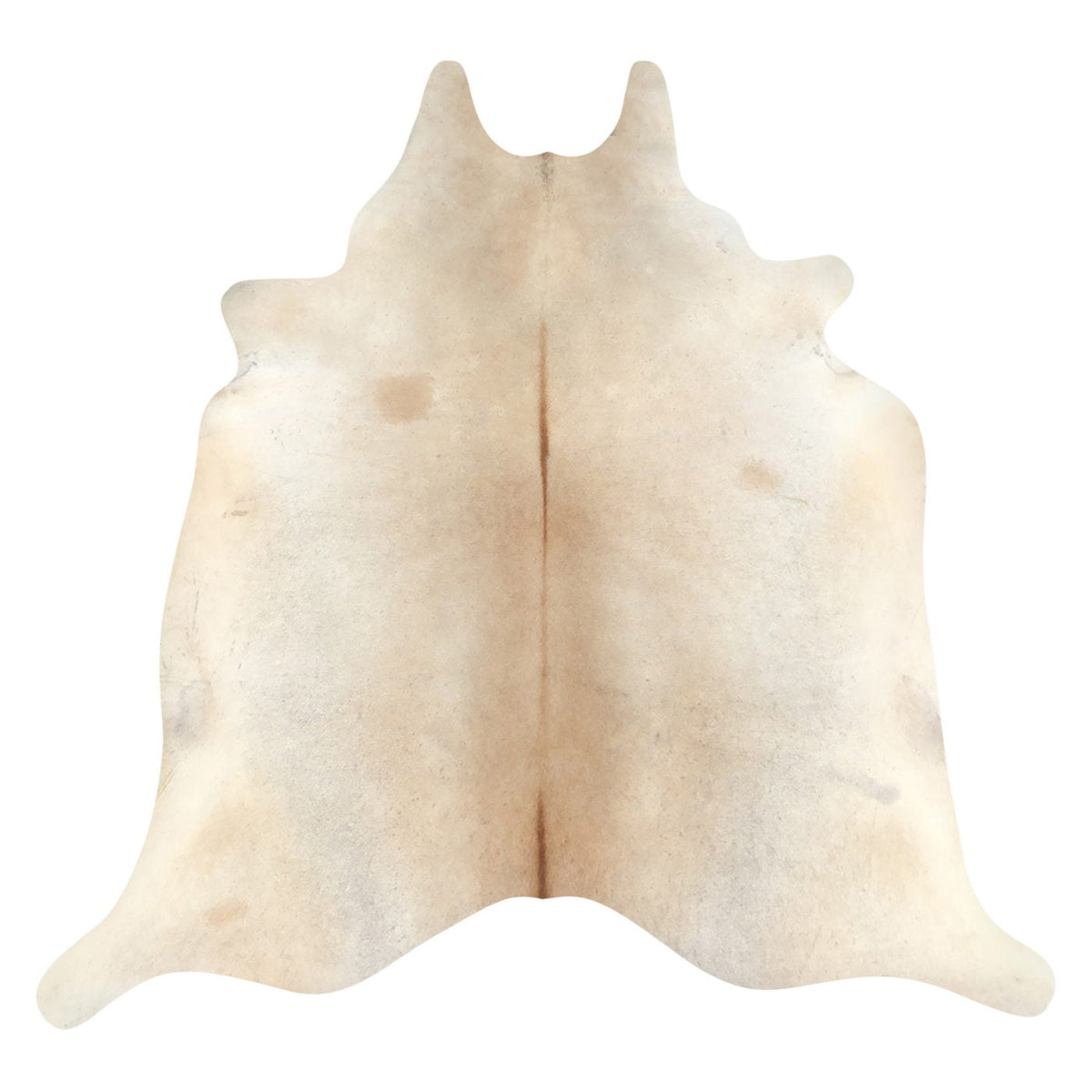 Natural Brazilian Cowhide Rug -  Beige & Ivory