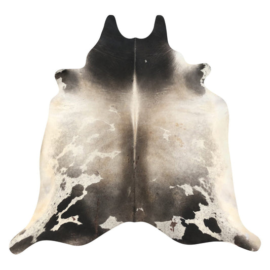 Natural Brazilian Cowhide Rug -  Espresso, Taupe & Beige